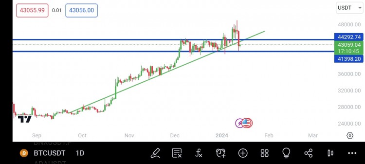 BTC 逆势而行，市场震惊