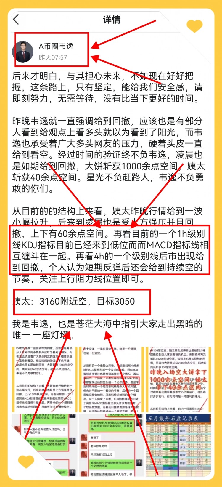 [韦逸说币]日内以空为主以多为辅也是拿捏