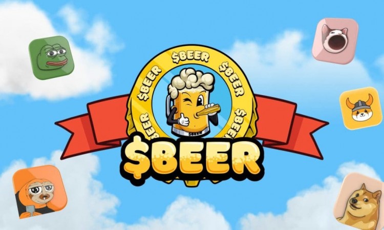 基于SOLANA的新MEMECOINBEER本周完成30000SOL预售