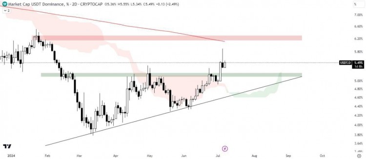 USDT 主导地位分析