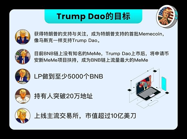 TRUMPDAO开启空投活动